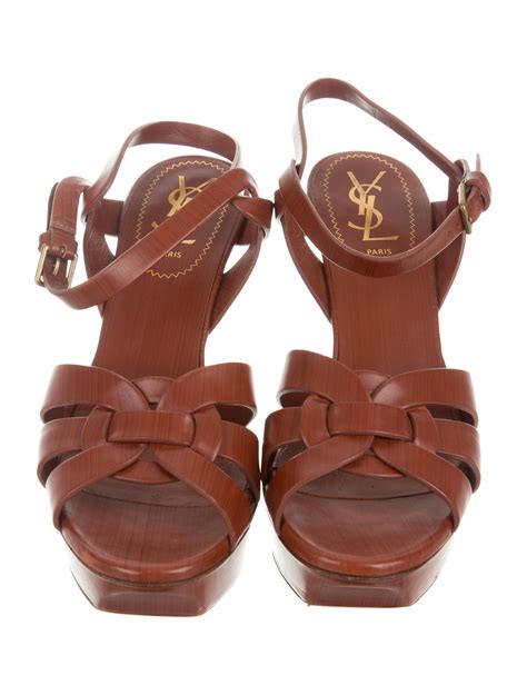 yves saint laurent tribute platform sandals|saint laurent tribute platform sandals.